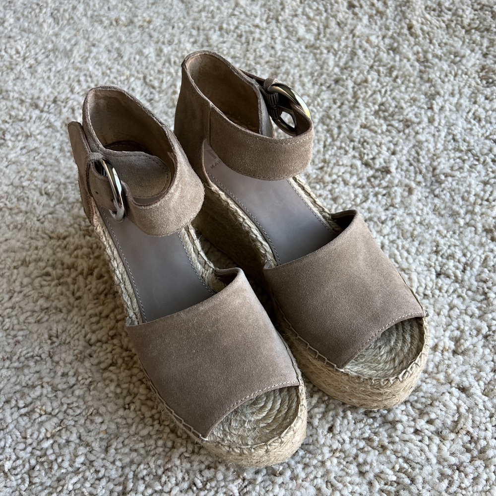 Marc Fisher LTD Alida Espadrille Platform Wedge